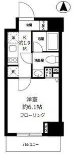 東京都江東区亀戸6丁目【マンション】の間取り