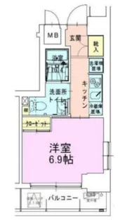 東京都江東区永代2丁目【マンション】の間取り