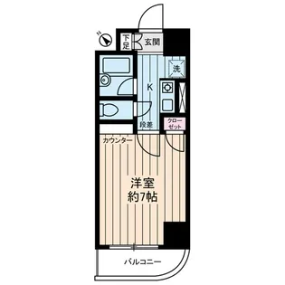 アセンズシティ3【7階】の間取り
