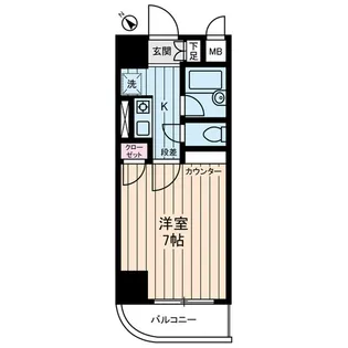 アセンズシティ3【5階】の間取り
