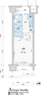 東京都台東区元浅草4丁目【マンション】の間取り