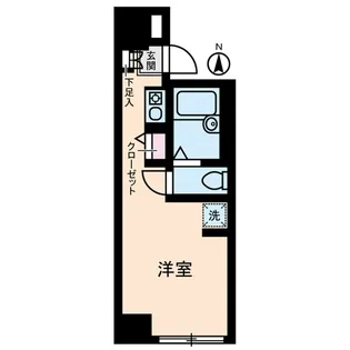 ダイヤモンドレジデンス白河【1階】の間取り