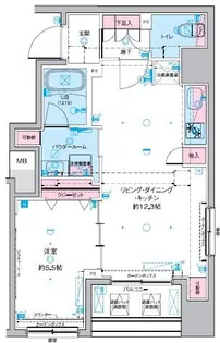 東京都千代田区東神田2丁目【マンション】の間取り
