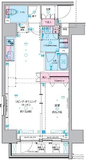 東京都千代田区東神田2丁目【マンション】の間取り