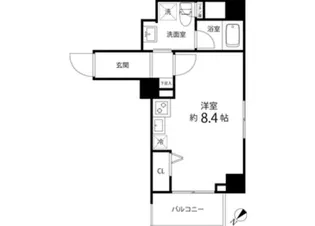 東京都台東区東上野6丁目【マンション】の間取り
