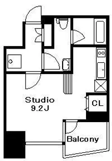 東京都墨田区横網2丁目【マンション】の間取り