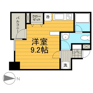 東京都墨田区横網2丁目【マンション】の間取り
