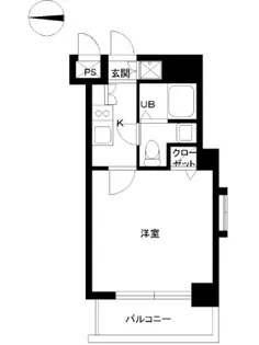 スカイコート両国壱番館【11階】の間取り