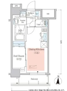 アーバネックス菊川Ⅲ【12階】の間取り