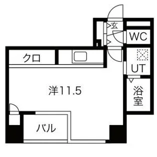 HIRAI RISE(ヒライライズ)【11階】の間取り
