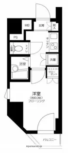 ファーストプレイス菊川【10階】の間取り