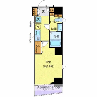 RELUXIA門前仲町【2階】の間取り