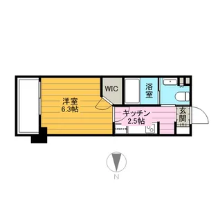 エスティメゾン大島【3階】の間取り