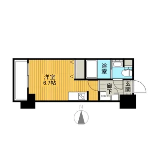 エスティメゾン大島【0404号室】の間取り