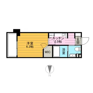 エスティメゾン大島【8階】の間取り