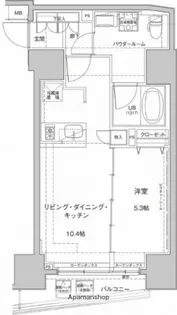 ジェノヴィア東大前グリーンヴェール【11階】の間取り