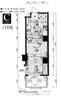 日神デュオステージ浅草松が谷【5階】の間取り