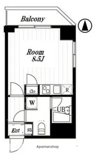 クレイシア錦糸町【5階】の間取り