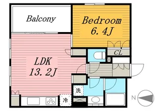 プロスペクト森下【6階】の間取り