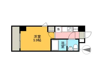 KDXレジデンス大島【7階】の間取り