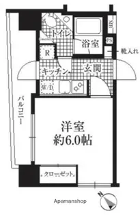 HF銀座レジデンス【2階】の間取り