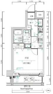 アルテシモカルド【4階】の間取り