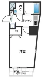 スカイコート三田慶大前壱番館【7階】の間取り