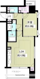 ファミール日本橋グランスイートプラザ【7階】の間取り