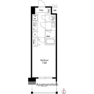 ハーモニーレジデンス森下ステーションフロント【5階】の間取り