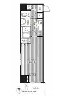 東京都江東区亀戸3丁目【マンション】の間取り