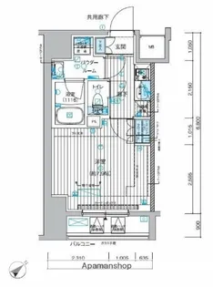メインステージ押上Ⅴ【4階】の間取り