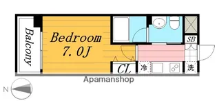 ドゥーエ西大島Ⅱ【11階】の間取り
