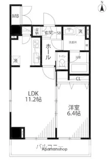 フュージョナル本所アーリア【704号室】の間取り
