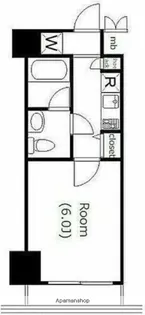 ルリオン豊洲ワイズレジデンス【2階】の間取り