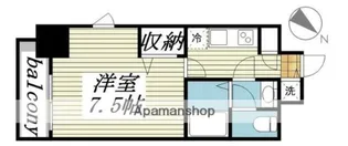 メゾン・ド・ヴィレ日本橋浜町【4階】の間取り