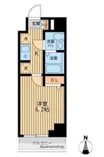 ドゥーエ東陽町【7階】の間取り