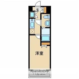 ヴィーダスカイコート品川【2階】の間取り