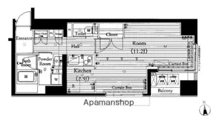 レガスタ浅草【6階】の間取り