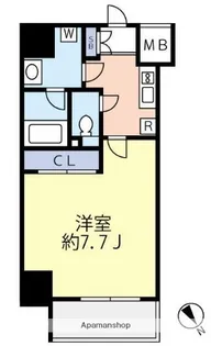 パークウェル三ノ輪駅前【2階】の間取り