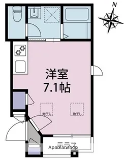 ルシール門前仲町【1階】の間取り