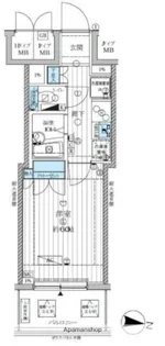 ランドステージ両国【2階】の間取り