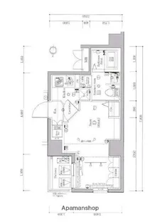 東京都墨田区緑2丁目【マンション】の間取り
