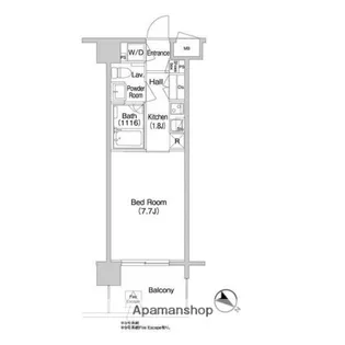 コンフォリア南砂町【15階】の間取り