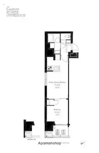 東京都台東区柳橋2丁目【マンション】の間取り
