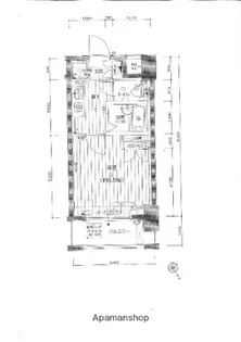 メインステージ門前仲町【6階】の間取り