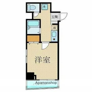 プレール日本橋壱番館【4階】の間取り