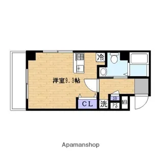 ラヴィエント浅草橋【6階】の間取り