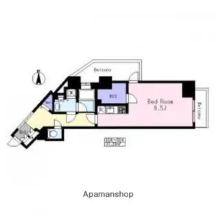 ラ・ボーン・ヴィ平井【5階】の間取り