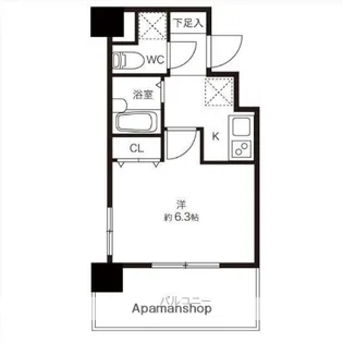 DAISY COURT【5階】の間取り