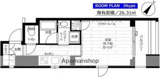 ステージグランデ新川【4階】の間取り